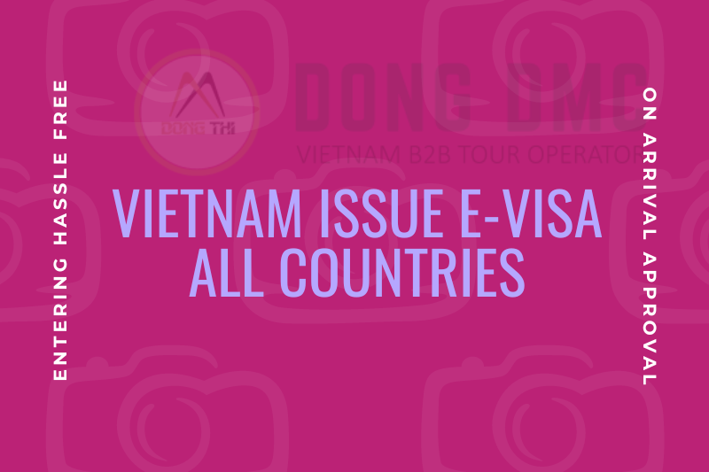 Vietnam issues e-visa for all countries around the globe