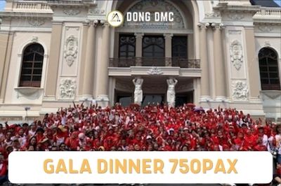 How to organise for 700pax in Ho Chi Minh | Dong DMC