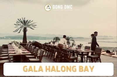 Gala dinner in Halong Bay