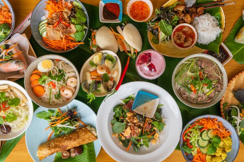 Vietnamese cuisine , its distinct flavor & ingredients