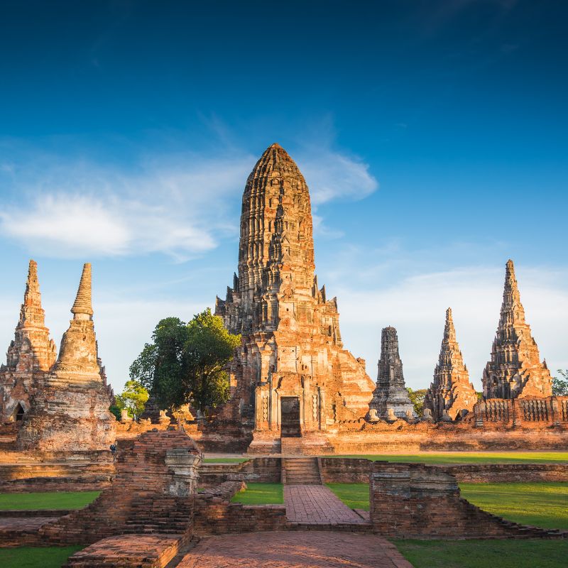 Ayutthaya historical ruins