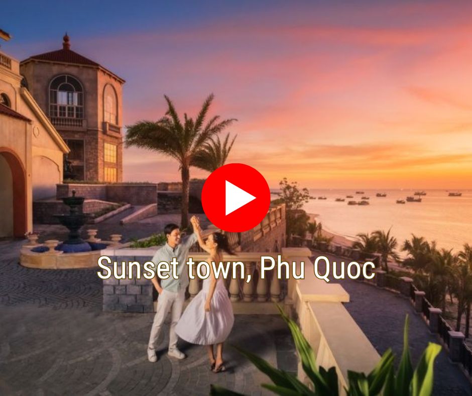 Video Sunset Town Phu Quoc Vietnam